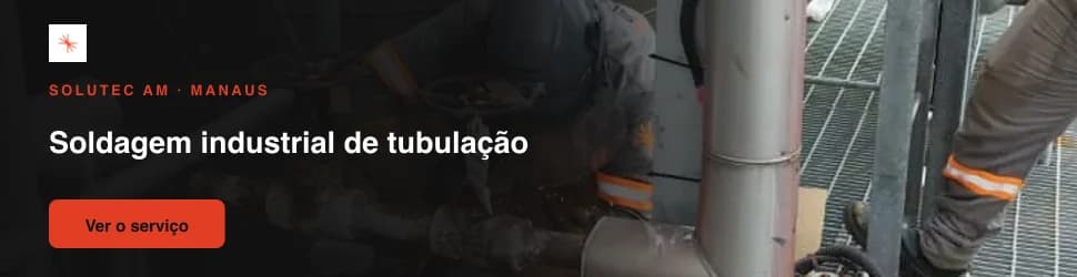 Soldagem industrial de tubulação com a Solutec AM