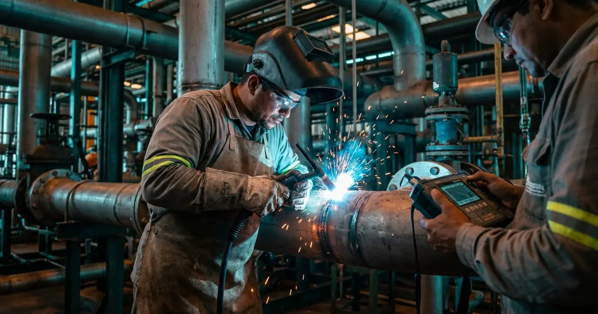 Reparo de Trincas por Soldagem em Equipamentos Industriais: Procedimento, Goivagem e Reinspeção — Solutec AM Manaus
