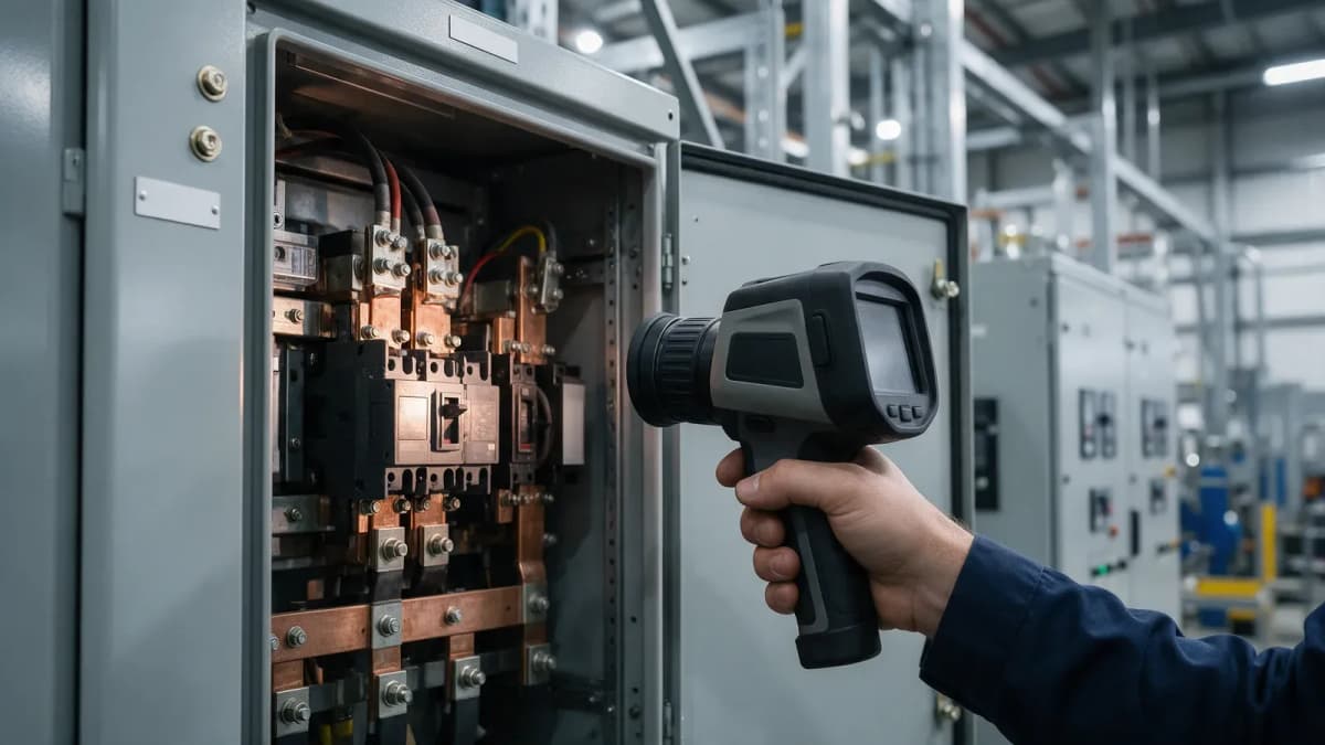 Termografia industrial: o que ela acha e o que ela não acha